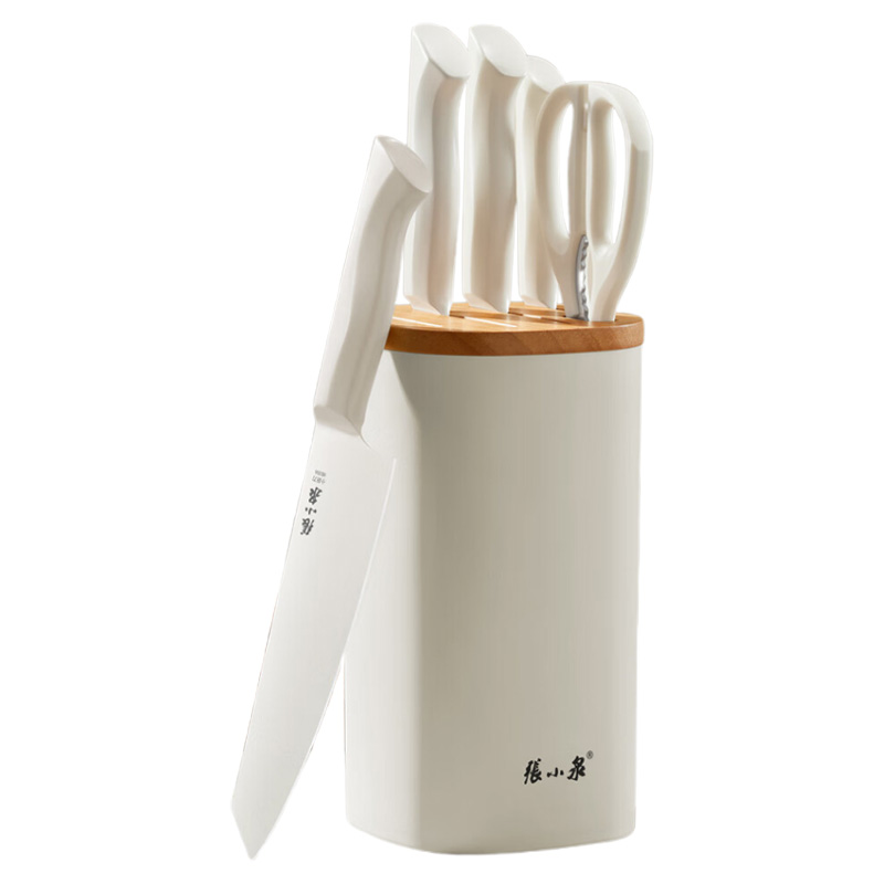 张小泉刀具六件套锋利耐用易清洁流线几何月影系列D300071