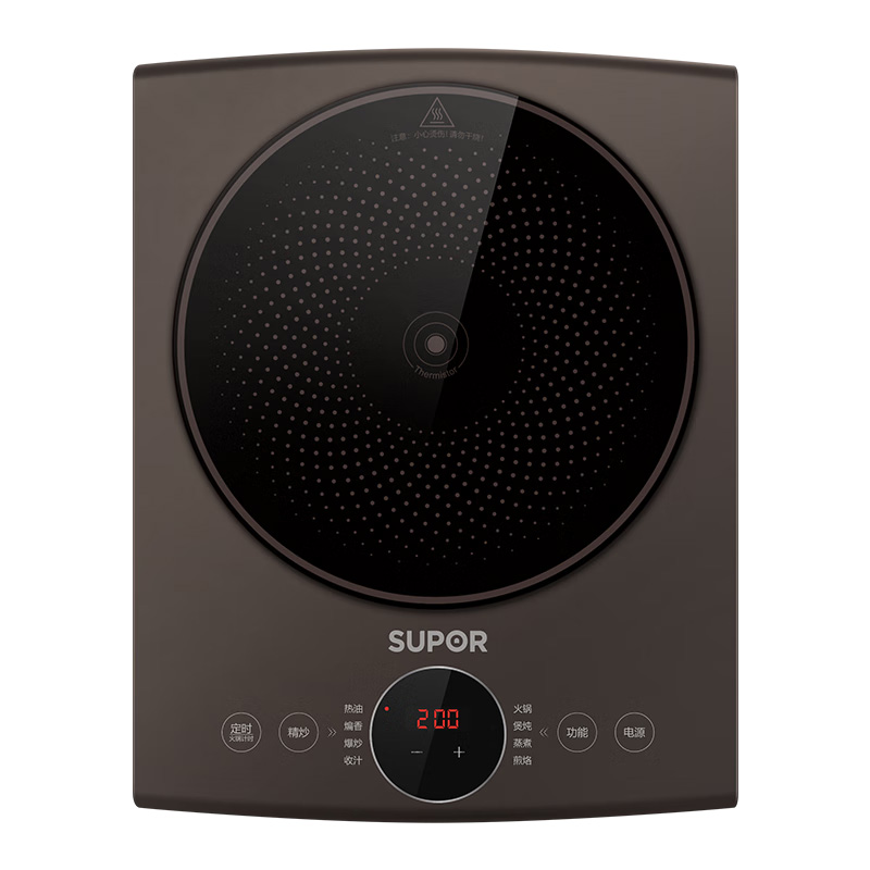 苏泊尔电磁炉大功率多功能磨砂面板耐高温C22-IH912D