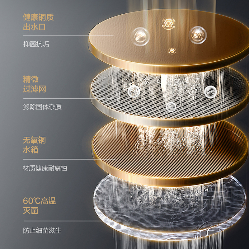 华帝(vatti)燃气热水器16升天然气 智能恒温气电双断多重防冻低水压启动 灰色家用 i12103-16