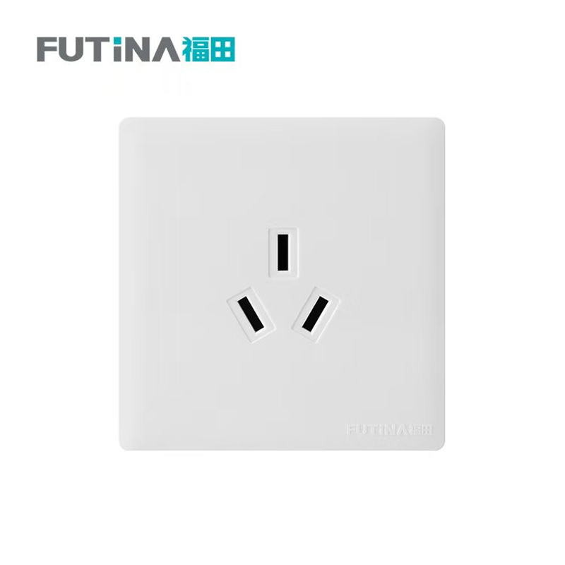 福田 插座 明装开关插座面板明线家用墙壁 明装16A三极 单位:个高清大图
