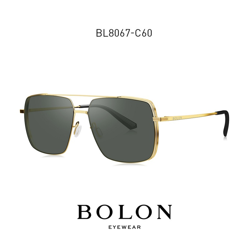BOLON暴龙偏光太阳眼镜男方框个性开车驾驶墨镜BL8067