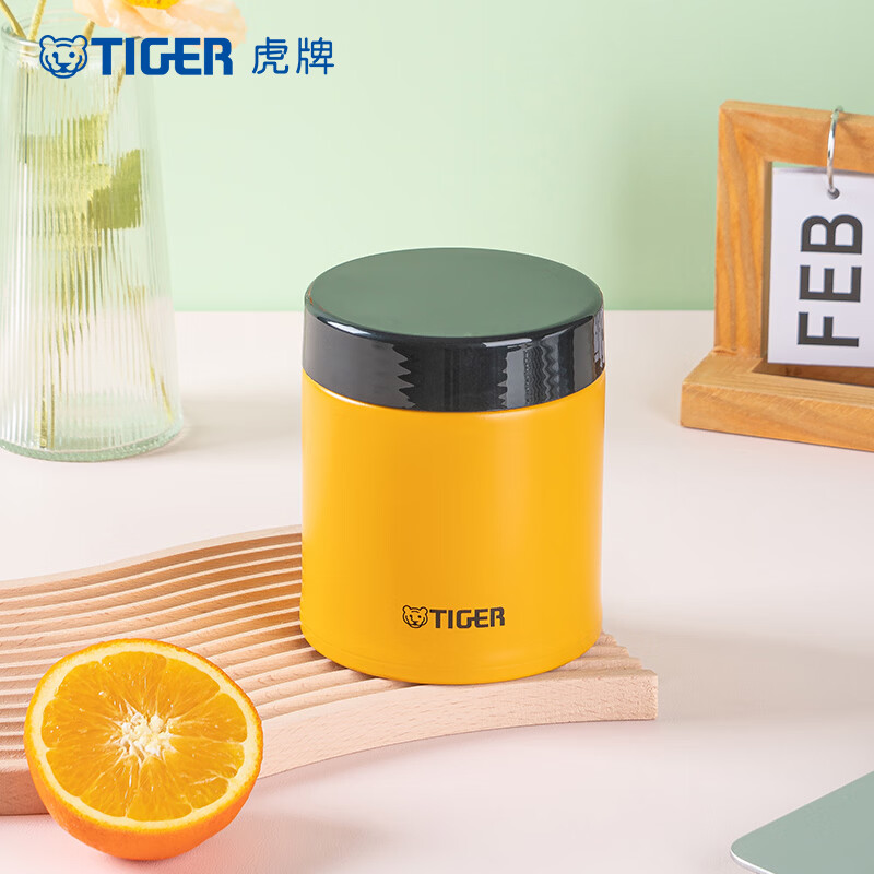 虎牌(TIGER)早餐杯焖烧杯辅食杯 粥汤银耳高端不锈钢大口径MCJ-K50C 500ml高清大图