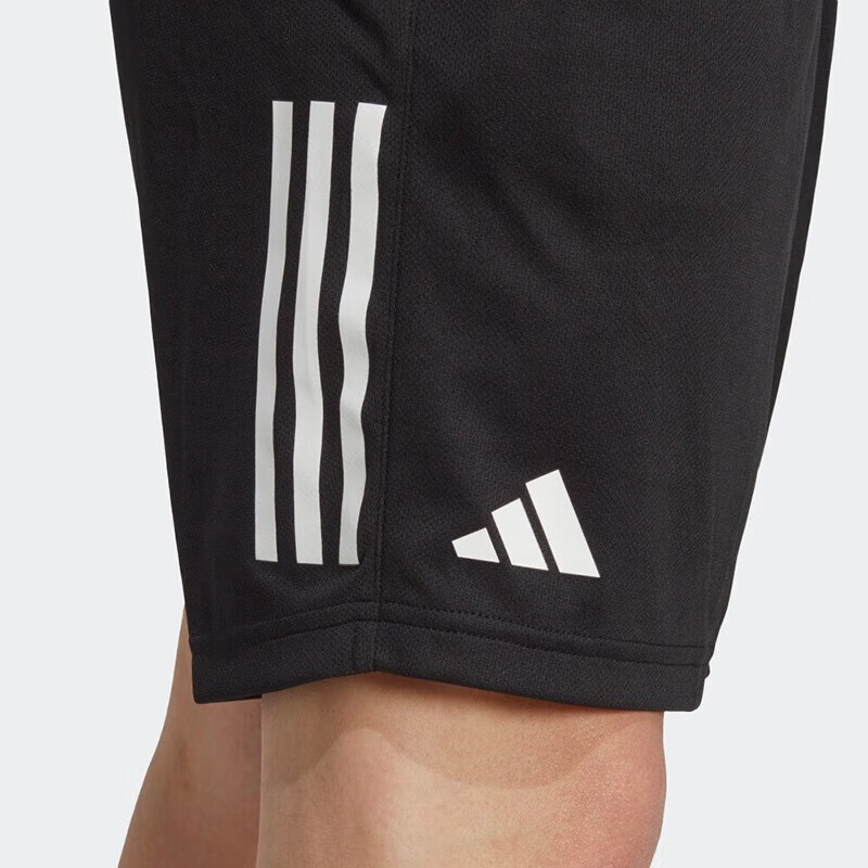 阿迪达斯(adidas)男裤运动裤舒适健身训练速干短裤速干五分裤 HR8726