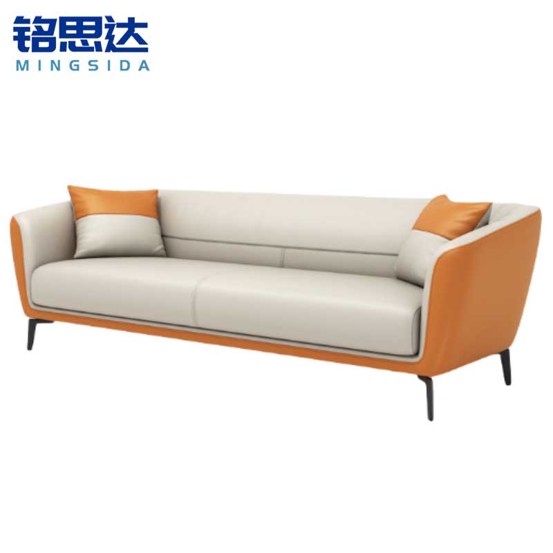 铭思达会客沙发三人位张高清大图