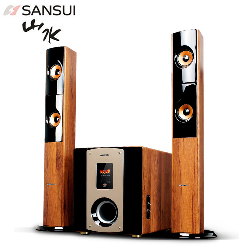 山水(sansui)(81A)家庭影院卡拉OK多媒体电脑2.1电视蓝牙迷你组合音响低音炮