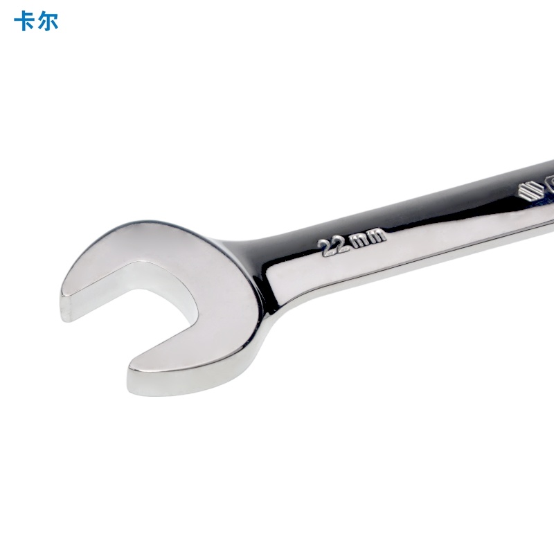 卡尔 航空级全抛光两用双向快扳22mm 21418 把高清大图