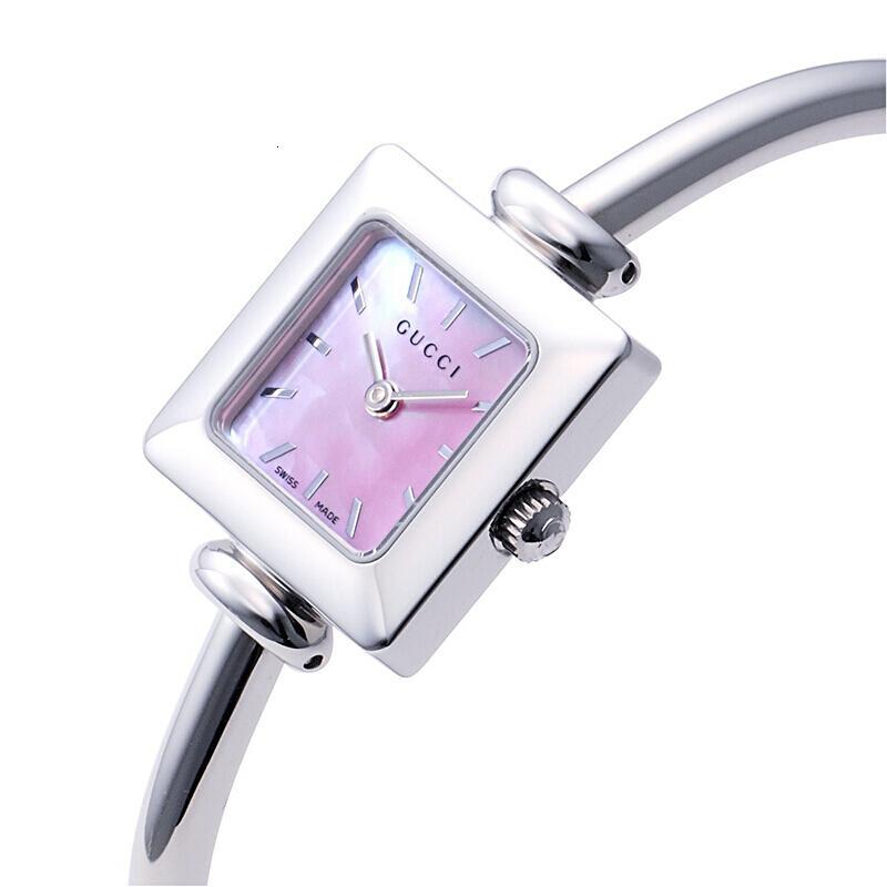 古驰gucci女表贝母表盘中古表复古休闲女友方形圆形石英女士手表