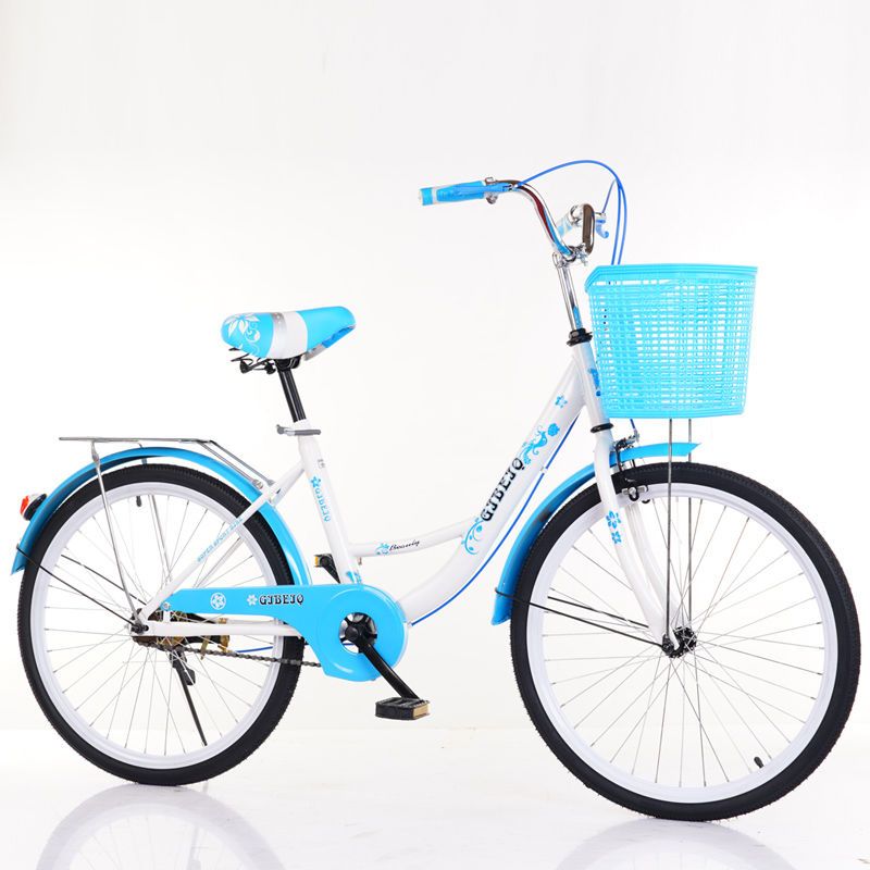 单车自行车成年人便宜轻便通勤大人24寸26寸淑女中大童学生公主车