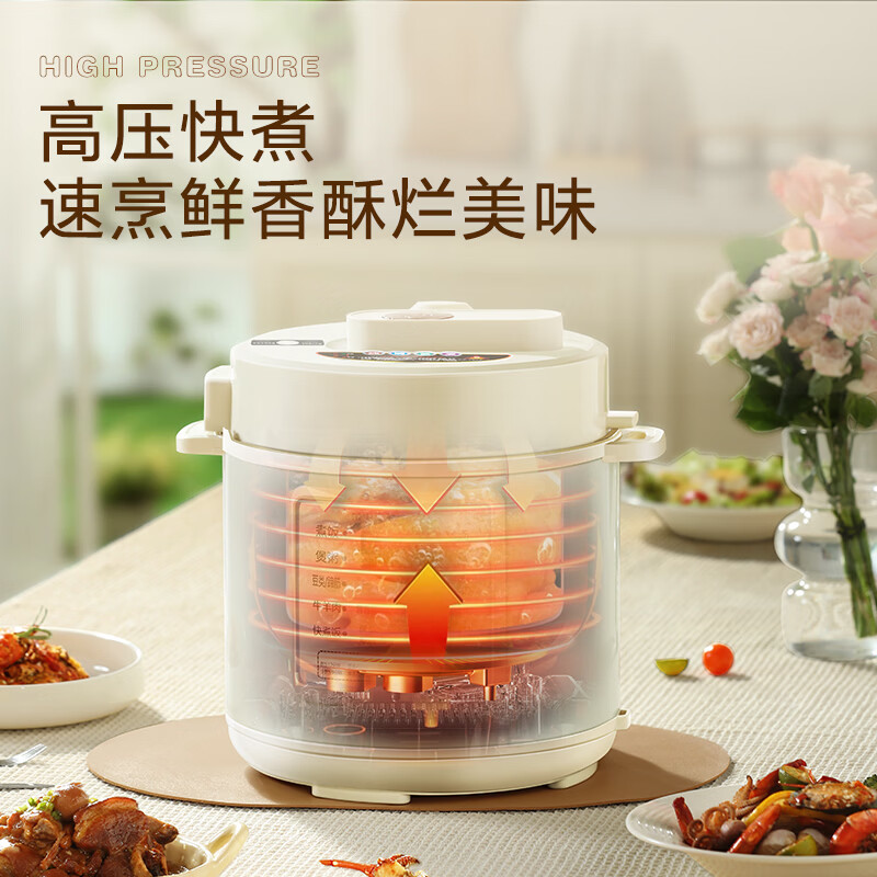 荣事达(Royalstar)50-100A183C 电压力锅 5.0L(单位:台)高清大图
