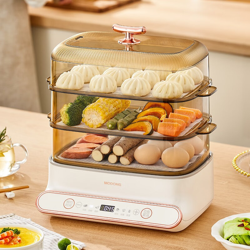 Modong/摩动电蒸锅三层MD−DZG20211 5升、1200w