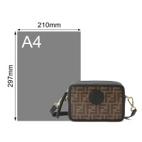 FENDI 芬迪 CAMERA CASE 相机包迷你 FF标识老花款8BS019