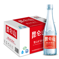 昆仑山 天然雪山矿泉水 高端矿泉水 510ml*24瓶 整箱装