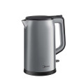 美的(Midea) 1.7L大容量电热水壶 MK-MS1732 灰色