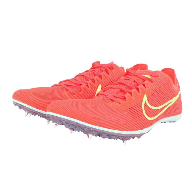 耐克(NIKE)男鞋轻量透气专业竞速钉鞋中长跑障碍赛训练鞋 Red 43