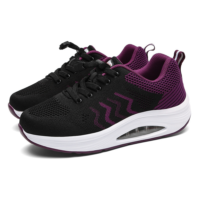 春季妈妈鞋新款中老年女鞋软底摇摇鞋轻便广场舞鞋气垫鞋wdx002