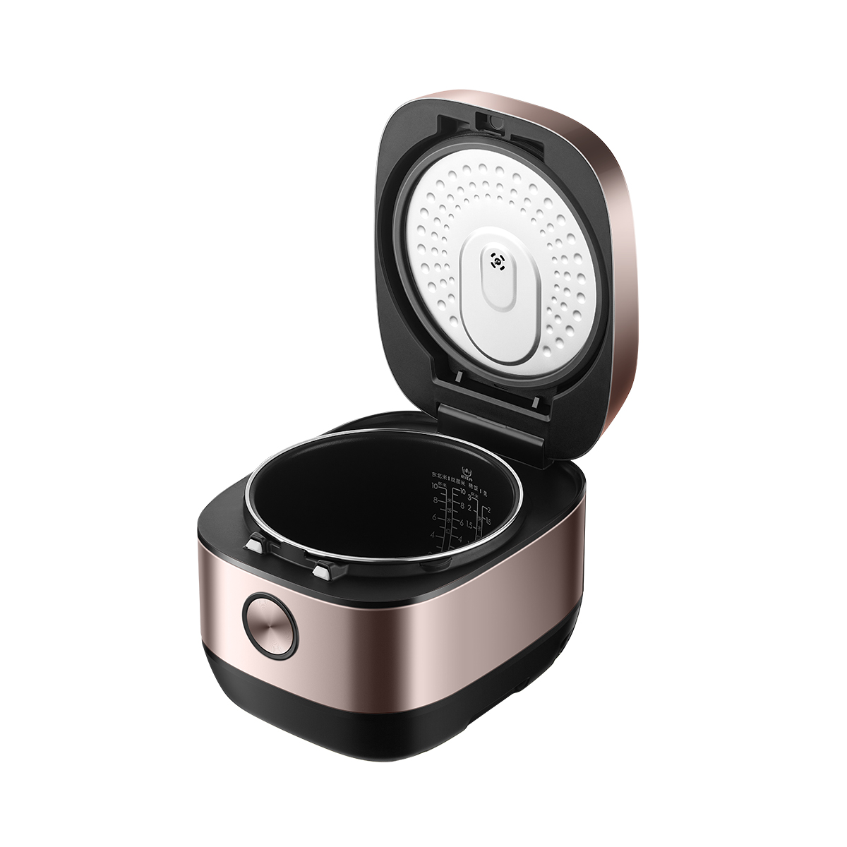 美的(Midea)电饭煲家用IH电磁加热智能电饭锅1300W多功能微压不粘锅内胆 MB-FB50P501高清大图