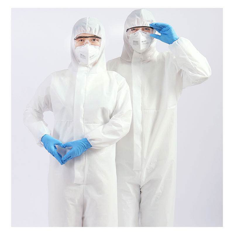 [规格:医用一次性隔离衣 50套起订 ]隔离衣 连体服 全身加厚外套 防尘防水 执勤一次性防护