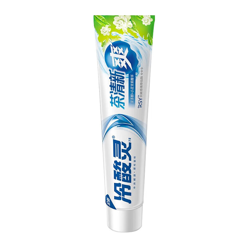 冷酸灵 茶清新牙膏专研抗敏感110g*1支