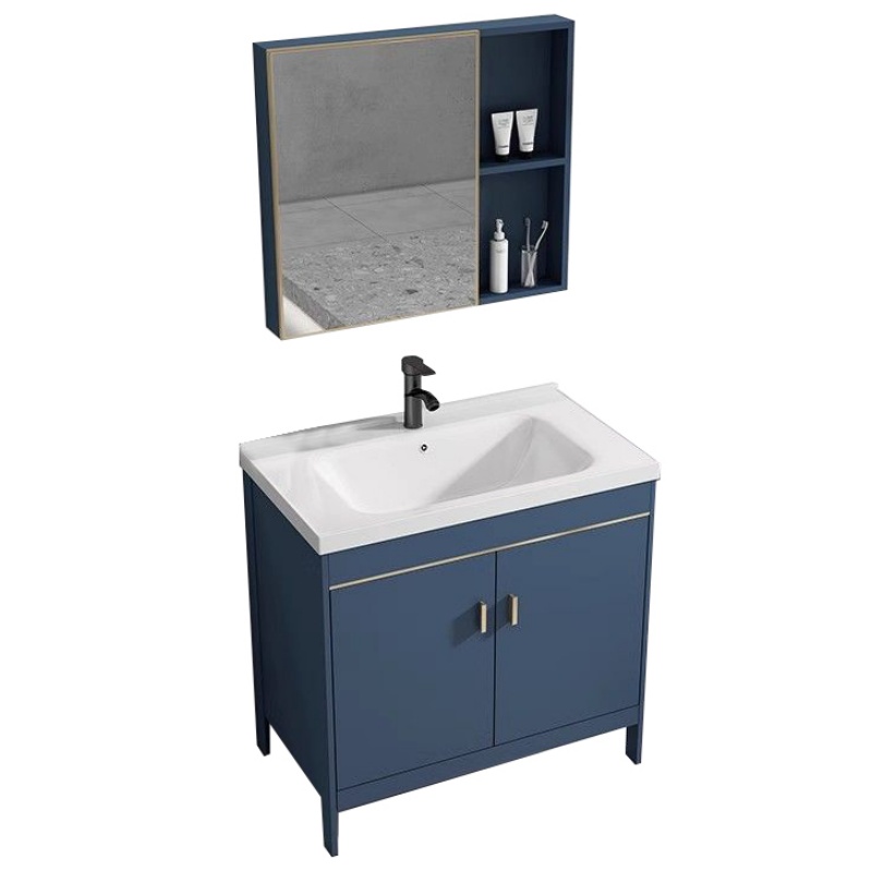 悦兴诚 洗脸台 洗衣台+镜柜81*48*79.5cm