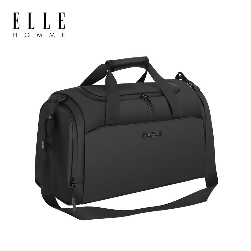 ELLE HOMME 大容量手提包单肩斜挎包旅行包防泼水健身包 EH2419高清大图