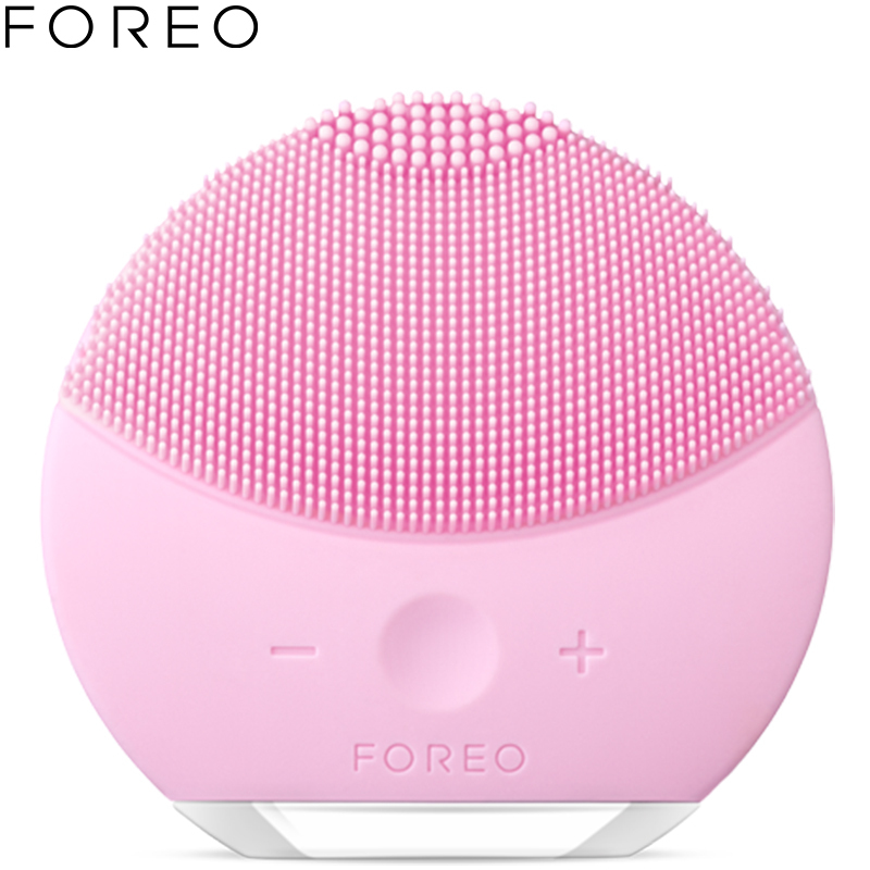 斐珞尔(FOREO) 洁面仪 露娜LUNA mini2 声波震动充电式 深层清洁毛孔 美容器 粉红色