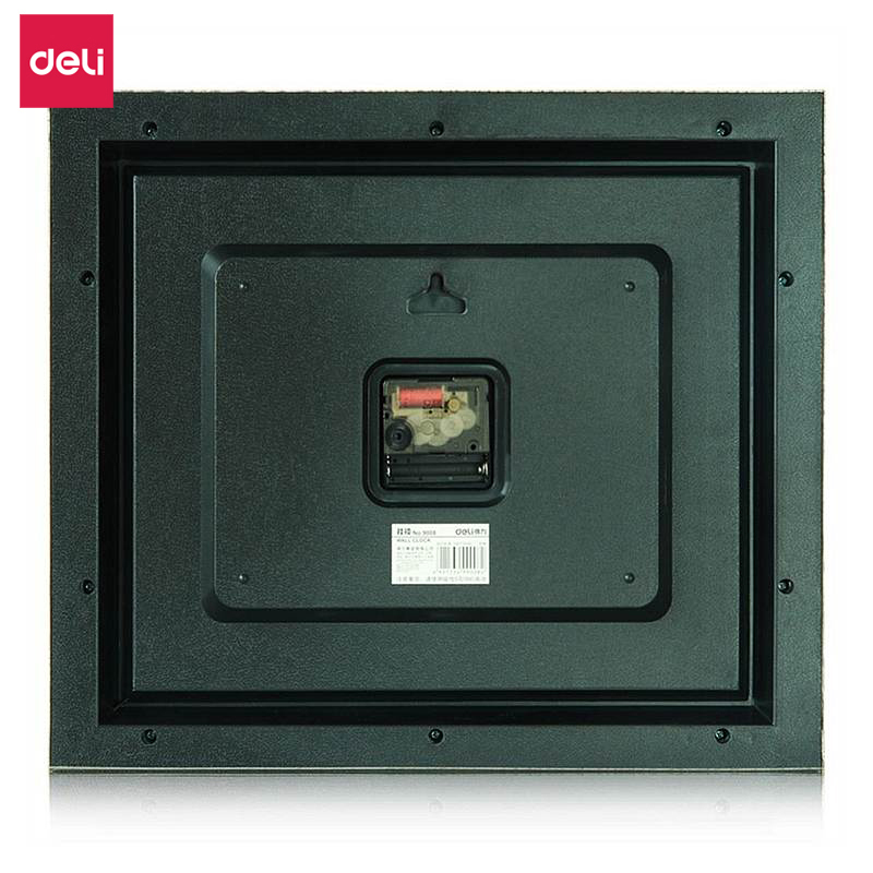 得力(deli) M 9008挂钟(土棕)(只)40*35cm G