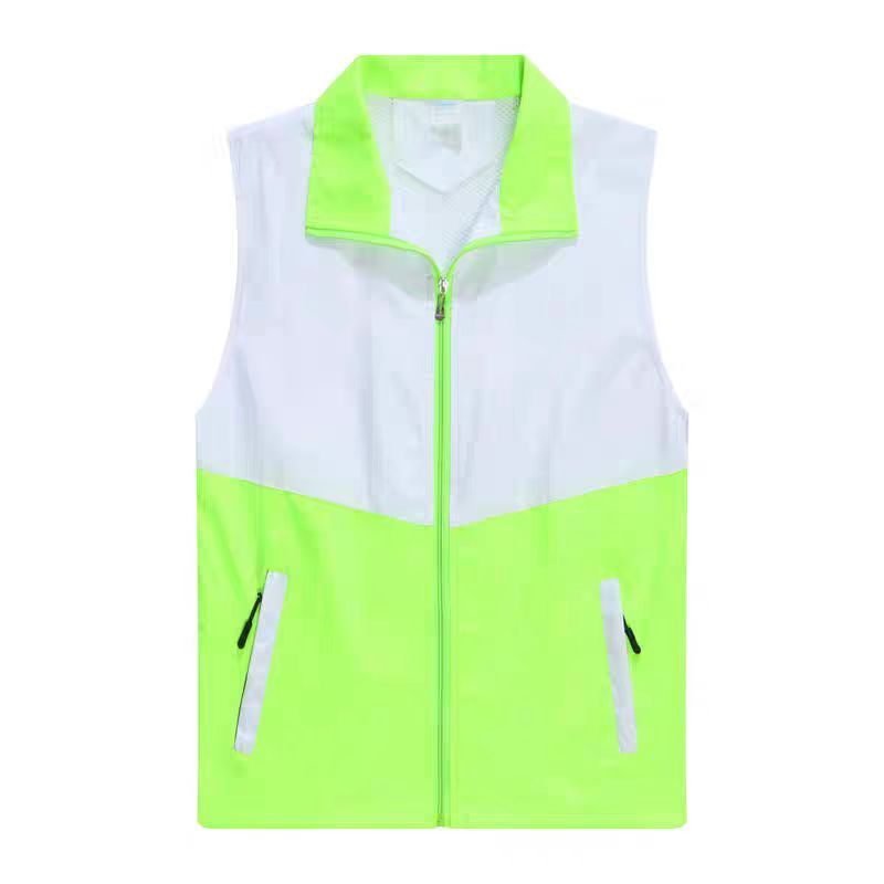 惠铁拼色志愿者马甲义工广告马甲定制件