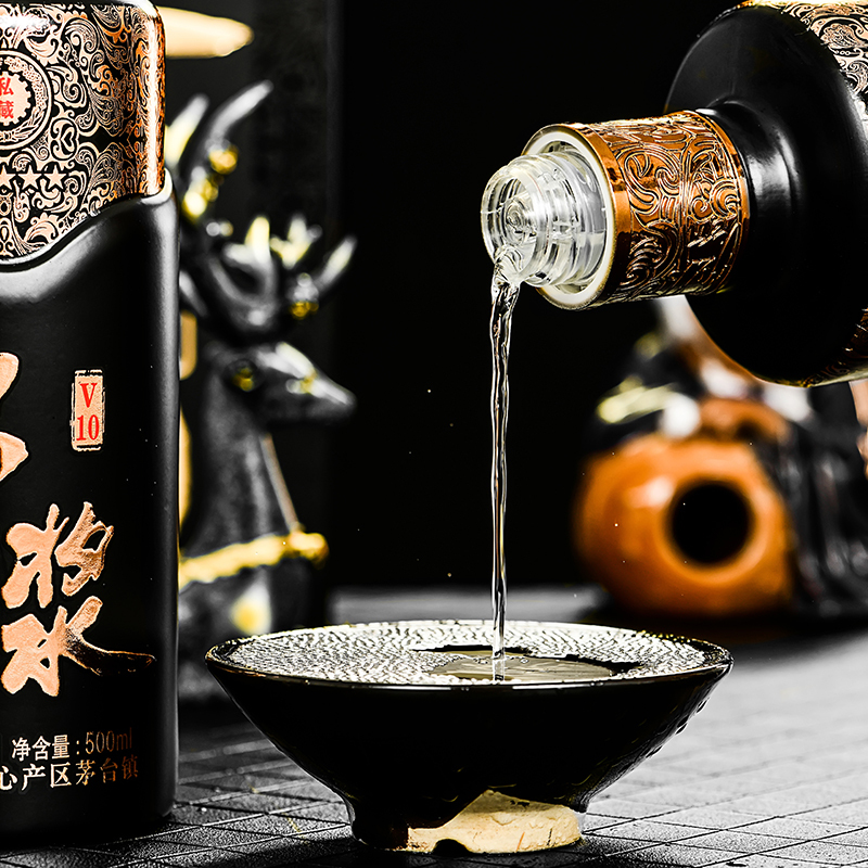 猛酱酱香型白酒53度原浆年份酒6瓶高端礼盒装
