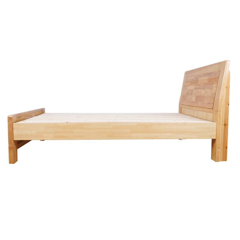 合祥源 简约实木床 2000*1200*420mm QX-C77 张高清大图