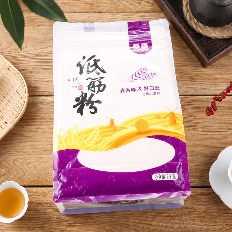 希美低筋小麦粉 低筋粉 优质蛋糕粉饼干粉 烘焙原料2kg