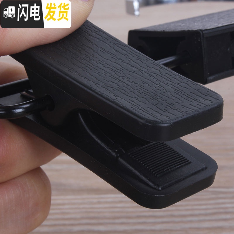 三维工匠防滑塑料衣架裤架裤夹子裙夹服装店晾衣架裤夹晾晒衣挂钩衣架批发高清大图