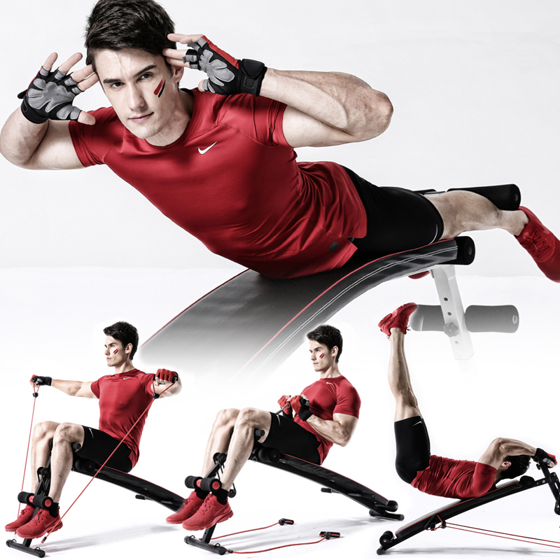 仰卧起坐健身器材家用男仰卧起坐板腹肌运动锻炼器材仰卧板