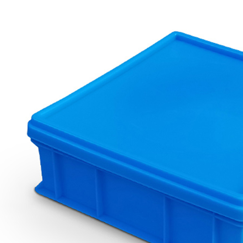 臻远ZY-SNXD-77收纳储物箱长方形物流中转箱带盖子 400*400*130mm高清大图