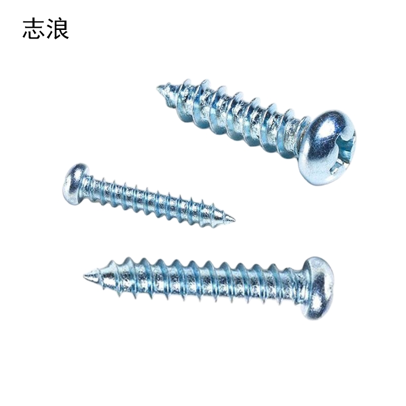 志浪 镀锌半圆头自攻钉4*30 个高清大图