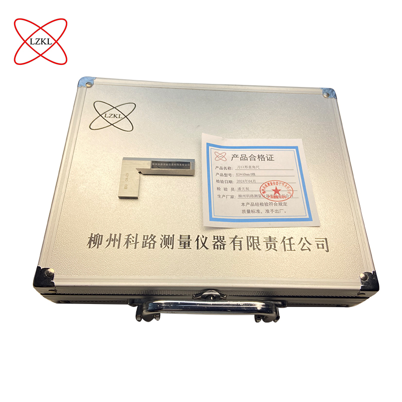 LZKL刀口形直角尺63*40mm0级把高清大图