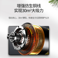 新飞油烟分离油烟机顶侧双吸一级能效30立方大吸力智能自动清洗家用7字型抽油烟机单机顶吸侧吸式吸烟机 自行安装