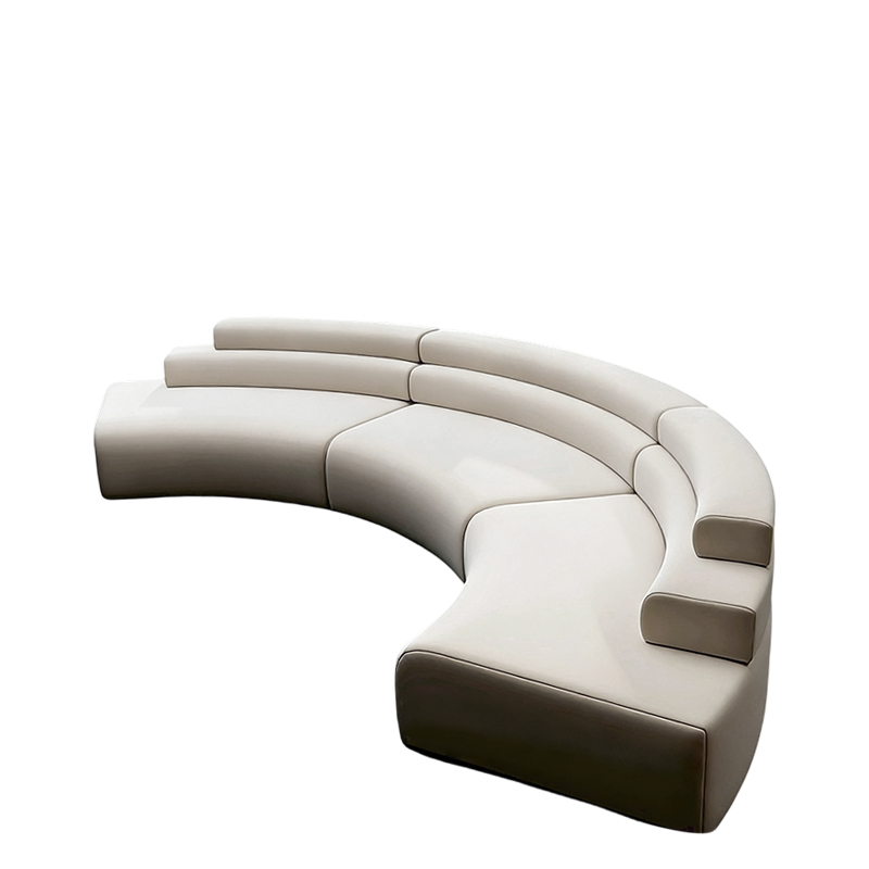 夸汌 弧角沙发 1.2m 米高清大图