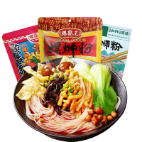 螺霸王螺蛳粉广西柳州水煮原味螺蛳粉方便粉丝330g*1袋+番茄螺蛳粉306g*1袋+共创菌菇加辣加臭400g*1袋组合装