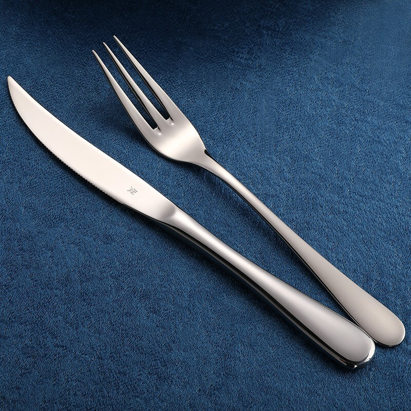 德国wmf福腾宝餐具不锈钢牛排刀叉套装西餐刀叉套装酒店西餐餐具家用