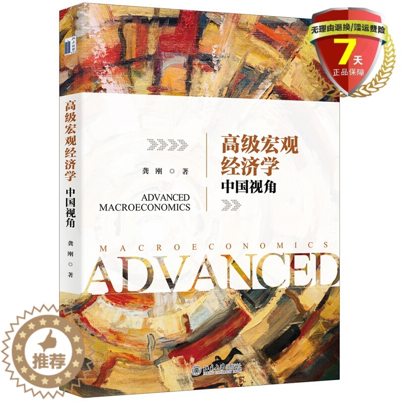[醉染正版]正版 高宏观经济学:中国视角 龚刚 著 北京大学出版社宏观经济学问题基本理论 投资消费理论中国经济问题债高清大图
