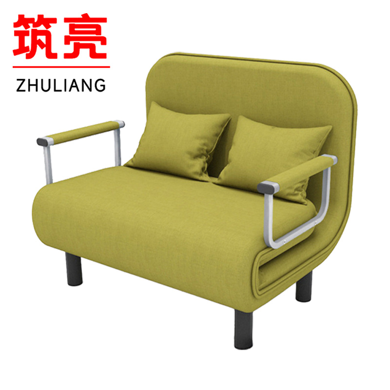筑亮 沙发床 100*68*85cm绿色 张高清大图