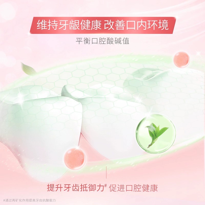 DARLIE好来(原黑人)初萃茶多酚牙膏茶倍健健齿防蛀160g*2支-白桃味高清大图