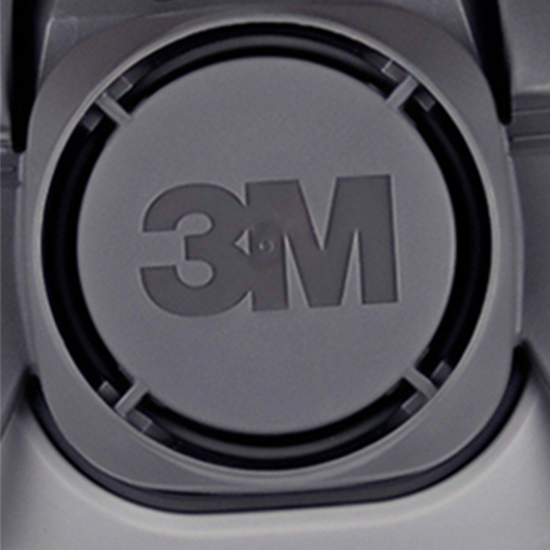 3M 防毒面具 喷漆专用呼吸防护面罩6200