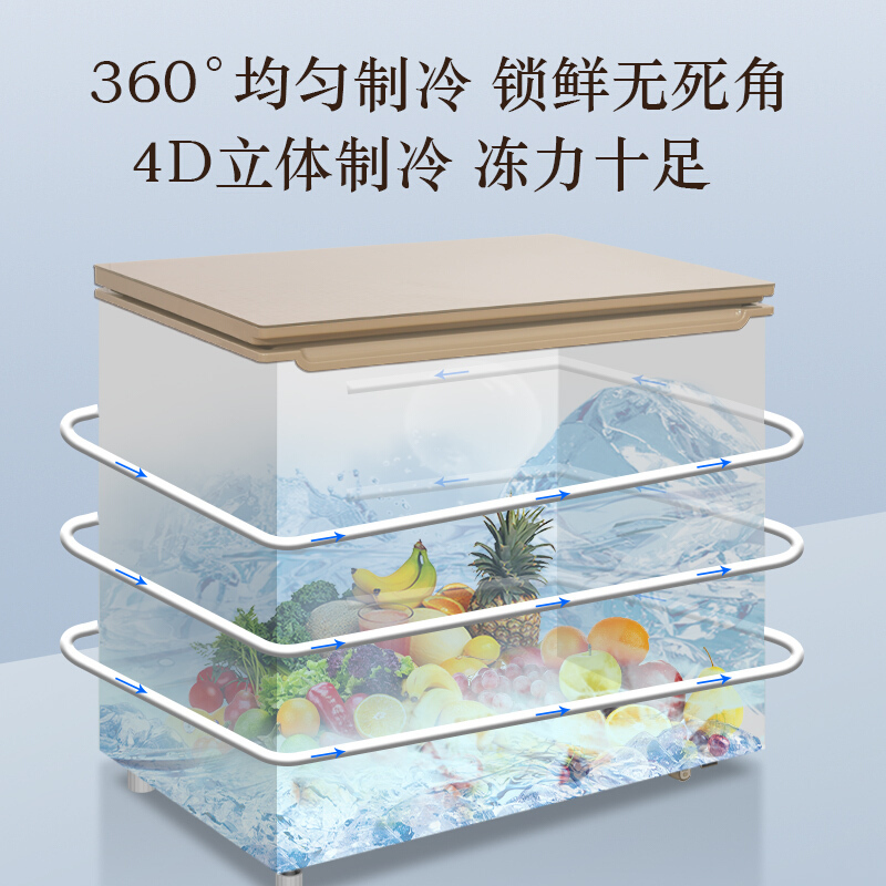 康佳(KONKA)150升冷柜 BD/BC-150DTGX高清大图