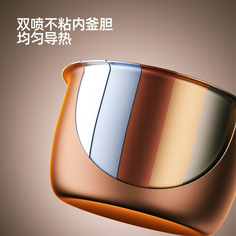 龙的(longde)智能电饭煲 4L电饭锅24小时预约多功能家用4-6人 LD-FS48H_高清大图