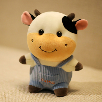可爱小牛公仔布娃娃超软玩偶生日礼物儿童女生床上抱睡觉毛绒玩具