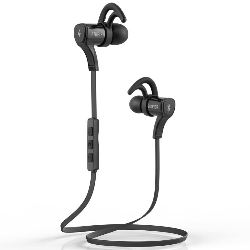 漫步者(EDIFIER)W288BT 无线蓝牙运动耳机 立体声蓝牙耳塞 黑色