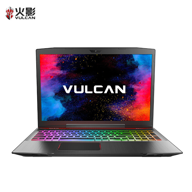 火影(vulcan)地狱火X6 15.6英寸游戏本学生笔记本电脑(酷睿I7-8750H 8GB 128GB+1TB GTX1060 6G RGB键盘)
