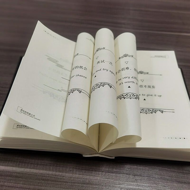 神奇的答案之书[精装] [正版]神奇的答案之书 人生的答案就在你的指尖 终结你的选择困难症书焦海利人生哲学通俗读物汉英普