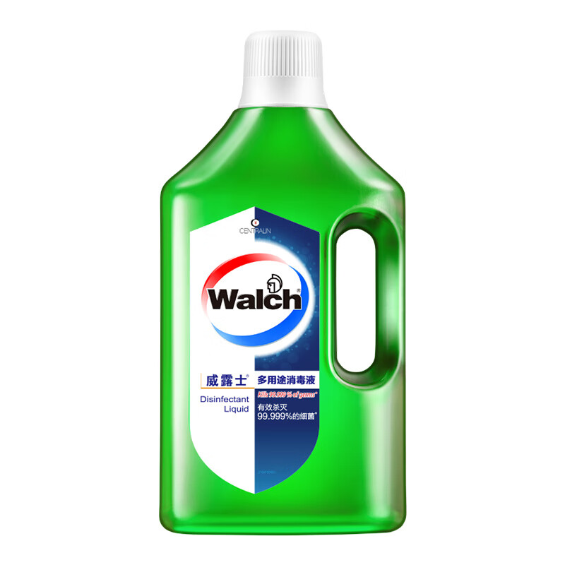 威露士 多用途消毒液(1L*3+60ml*2)+泡沫洗手液健康呵护225ml×2高清大图